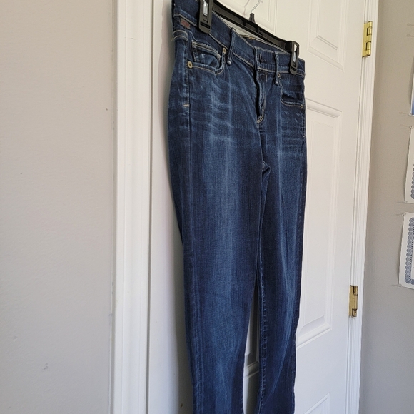 Citizens Of Humanity Jeans Women 27 Ava Low Waist Straight Leg Stretch Denim - Picture 5 of 16